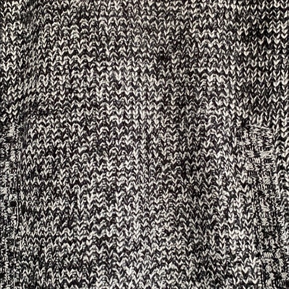 Envelope Neck Kangaroo Pocket Knit Sweater - Picture 4 of 9